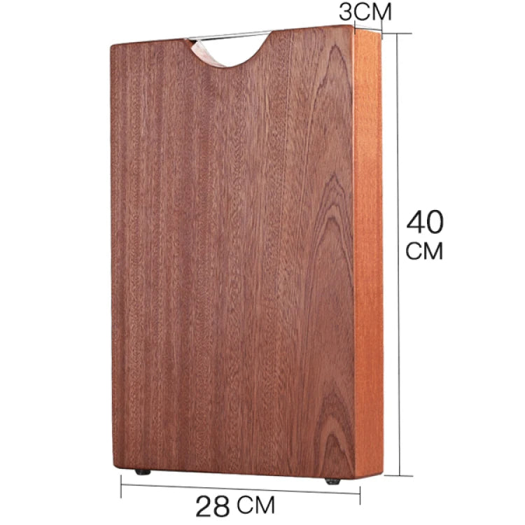 Household Wholewood Kitchen Cutting Board Does Not Crack and Antibacterial Mildew-proof Log Paint-free Ebony Chopping Blocks