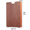 Household Wholewood Kitchen Cutting Board Does Not Crack and Antibacterial Mildew-proof Log Paint-free Ebony Chopping Blocks