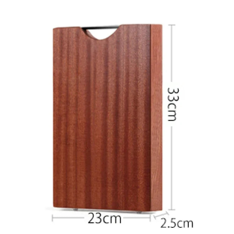 Household Wholewood Kitchen Cutting Board Does Not Crack and Antibacterial Mildew-proof Log Paint-free Ebony Chopping Blocks
