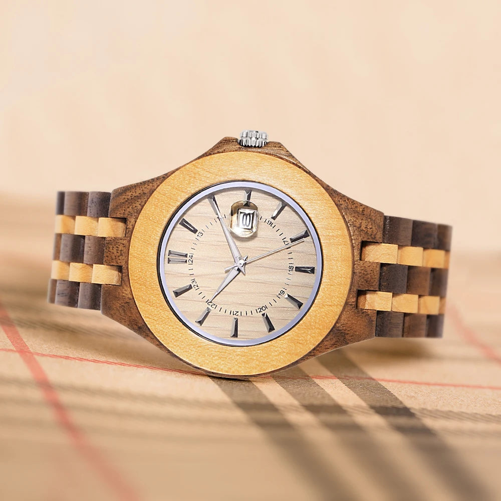 Wood Watch, Wooden Watch for Men, Handmade Lightweight Wooden Wrist Watches, Mens Wooden Watch, Wood Watch Gifts for Men