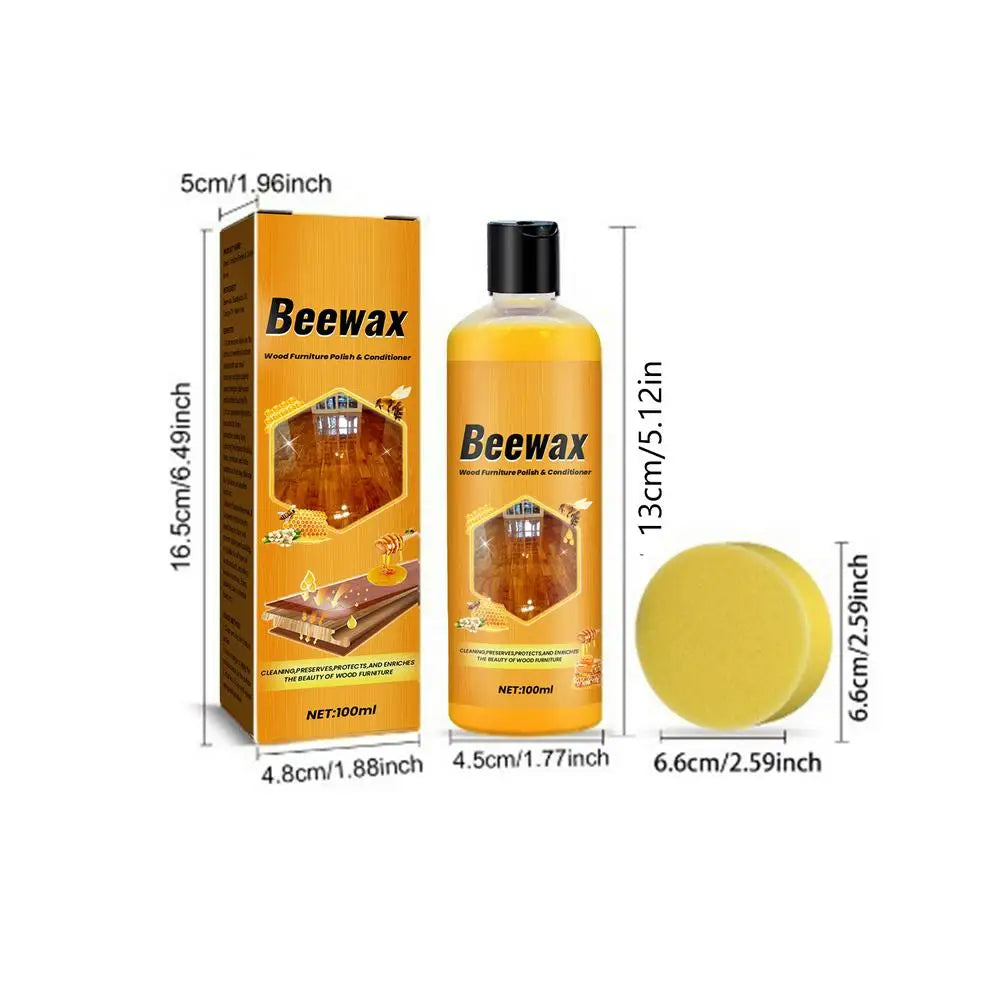 Wood Wax Oil Furniture Coloring Special Polishing Wax Natural Beeswax Floor Wax Brightening Polishing Solid Wax Wood Care Wax